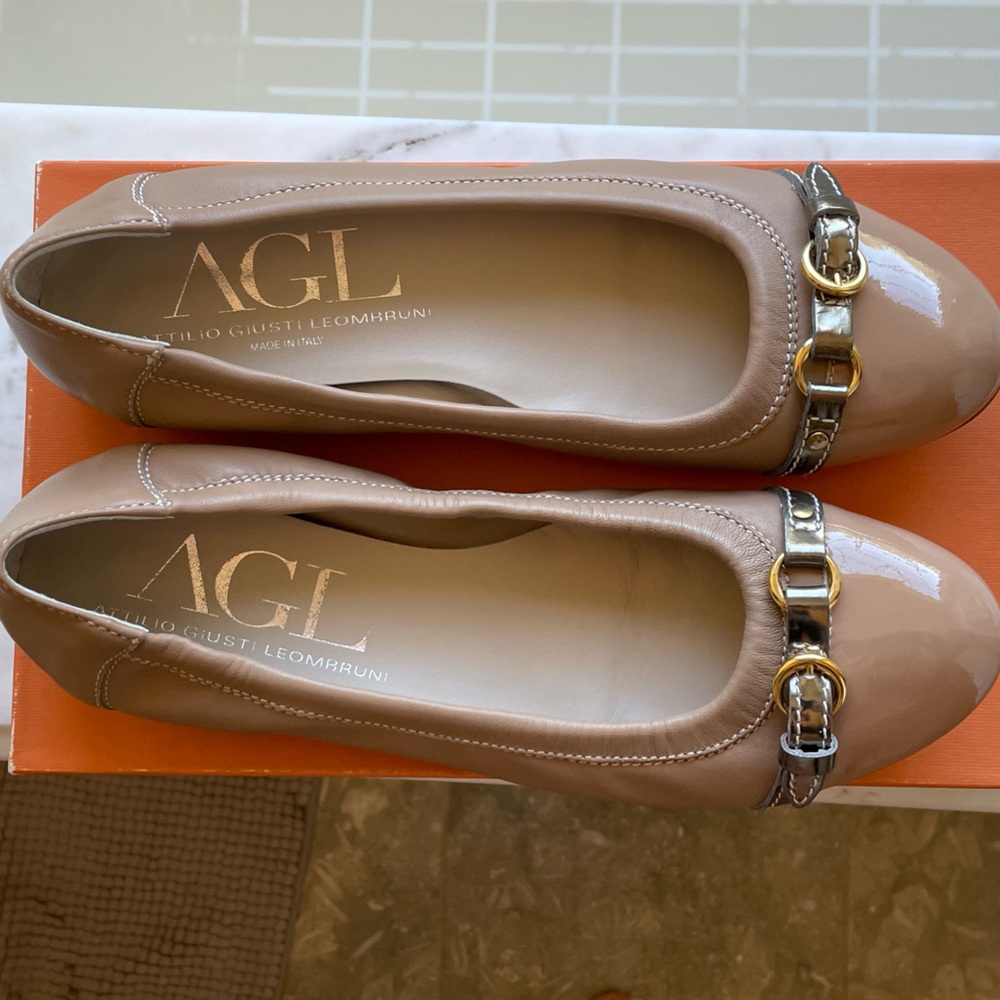 AGL Monika Cap Toe Ballet Flat - new